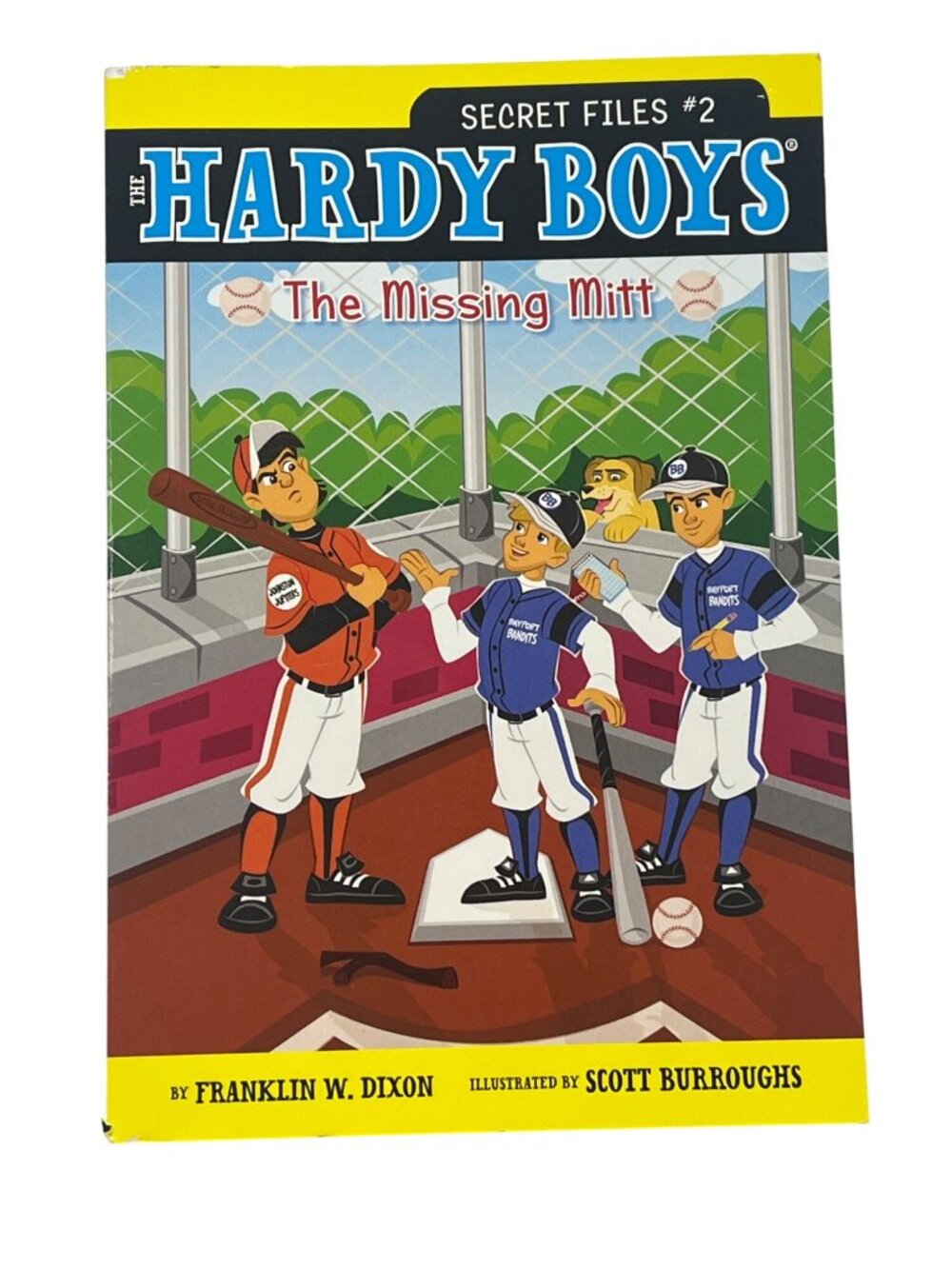 Hardy Boys The Missing Mitt Secret Files Book New